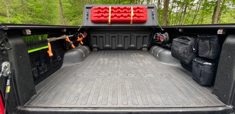 Ford Ranger Bedside Rack System - Driver Rear - BuiltRight Industries - `19-`27